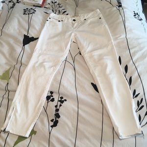 Free People White Jeans